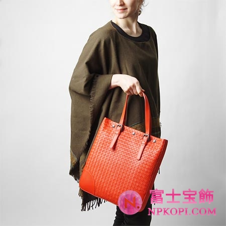 ボッテガヴェネタ/BOTTEGA VENETA/ レザートートバッグ /ファイアレッド282930 v0016 7560